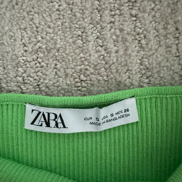 Zara Ribbed Knit Tank Top - Picture 2 of 2
